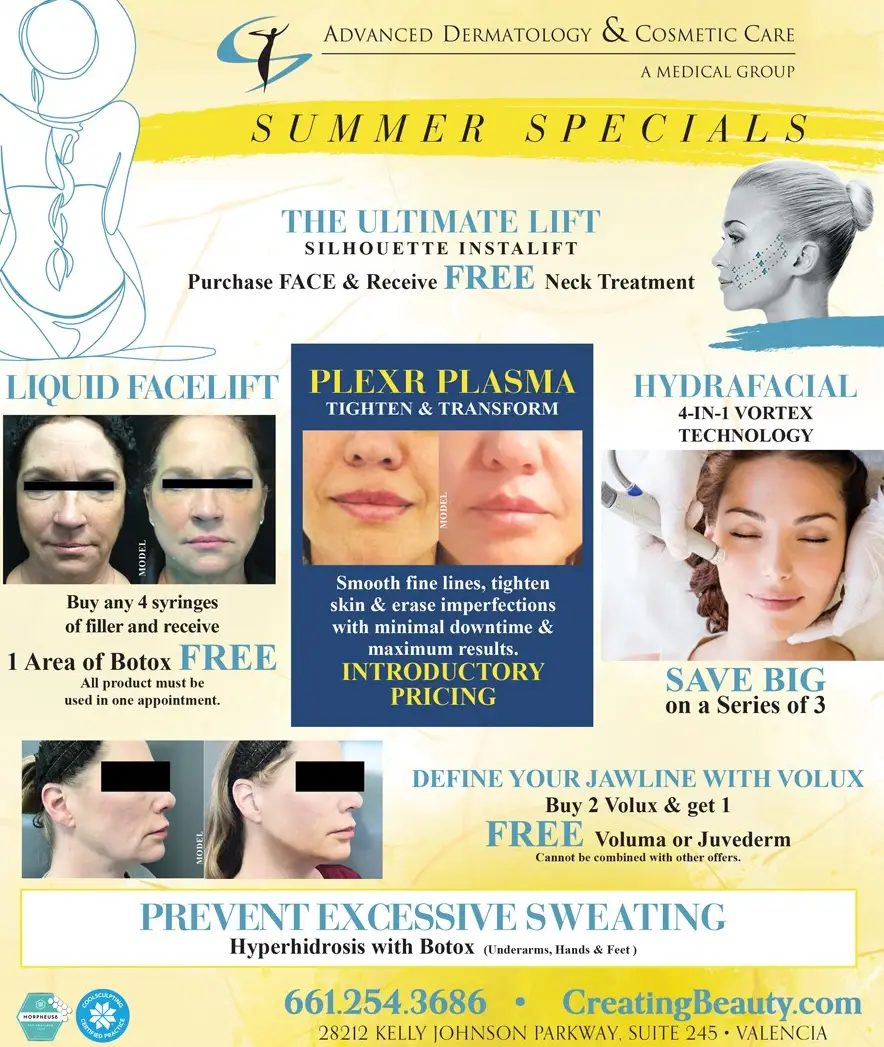 Specials - Having trouble seeing this? Please contact our office for details